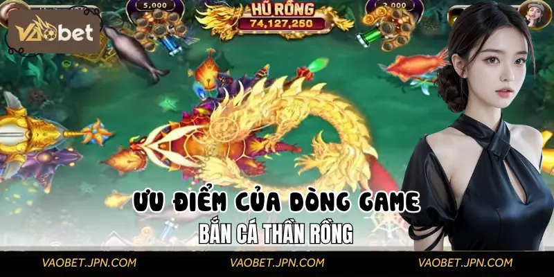 Ưu điểm khi chơi trò bắn cá tại nhà cái