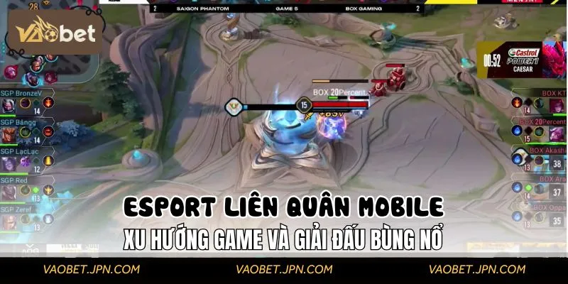 Liên Quân Mobile đã phát triển từ game di động tới Esport chuyên nghiệp