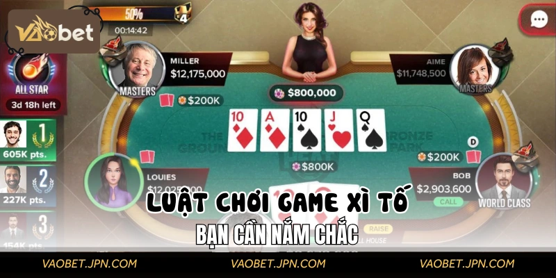 VAOBET công bố nội dung luật Xì Tố cụ thể